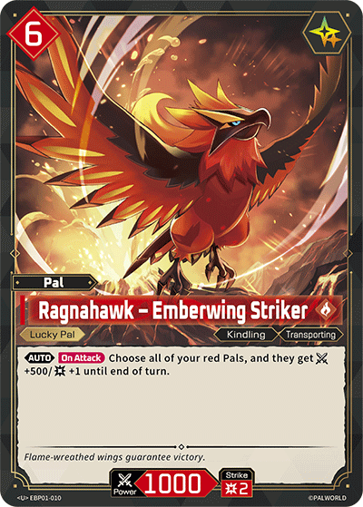 Ragnahawk — Palworld TCG Pal card