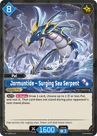 Jormuntide — Palworld TCG Pal card