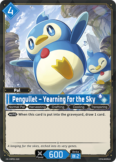 Pengullet — Palworld TCG Pal card