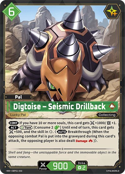 Digtoise — Palworld TCG Pal card