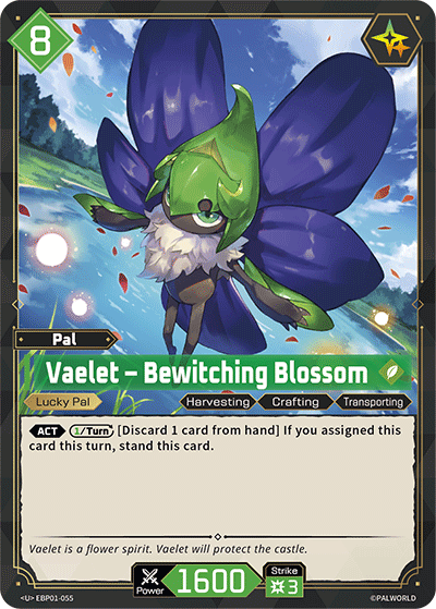 Vaelet — Palworld TCG Pal card