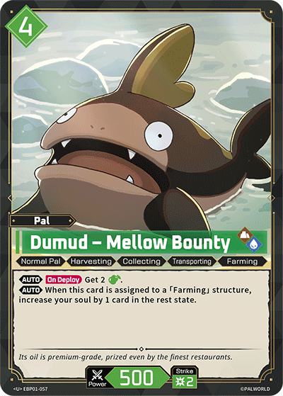 Dumud — Palworld TCG Pal card