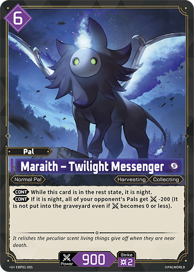 Maraith — Palworld TCG Pal card