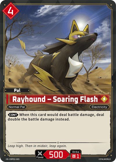 Rayhound — Palworld Official Card Game Pal card (EBP02-005)