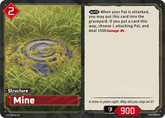 Mine — Palworld Official Card Game Structure card (EBP02-017)