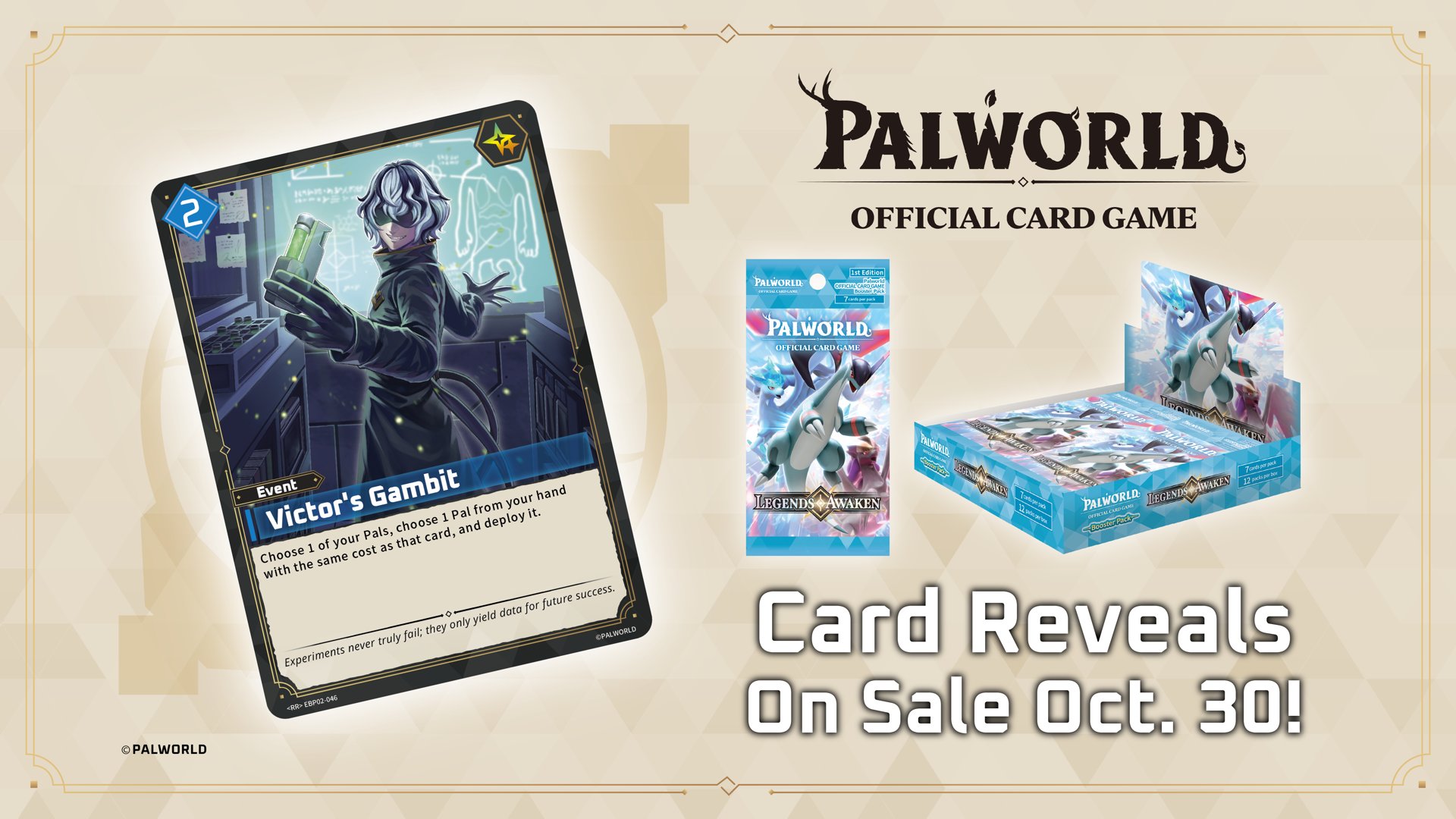 Victor's Gambit — Palworld Official Card Game Event card (EBP02-046)