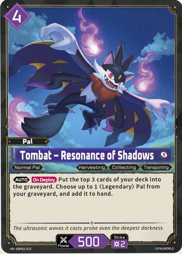 Tombat — Palworld TCG Pal card