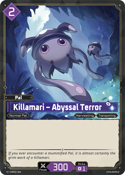 Killamari — Palworld Official Card Game Pal card (EBP02-084)