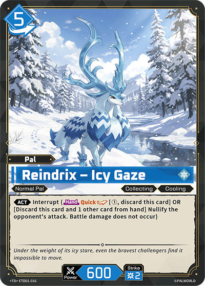 Reindrix — Palworld TCG Pal card