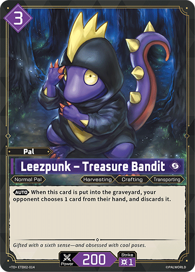 Leezpunk — Palworld TCG Pal card